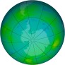 Antarctic Ozone 1990-07-25